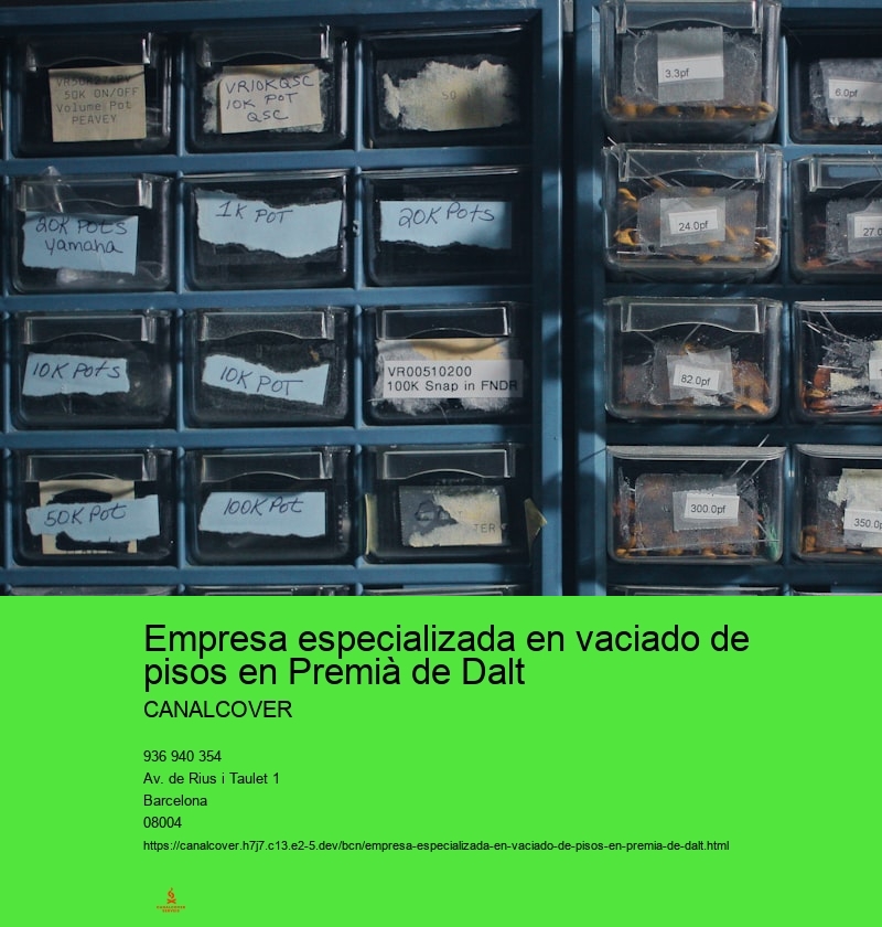 Empresa especializada en vaciado de pisos en Premià de Dalt