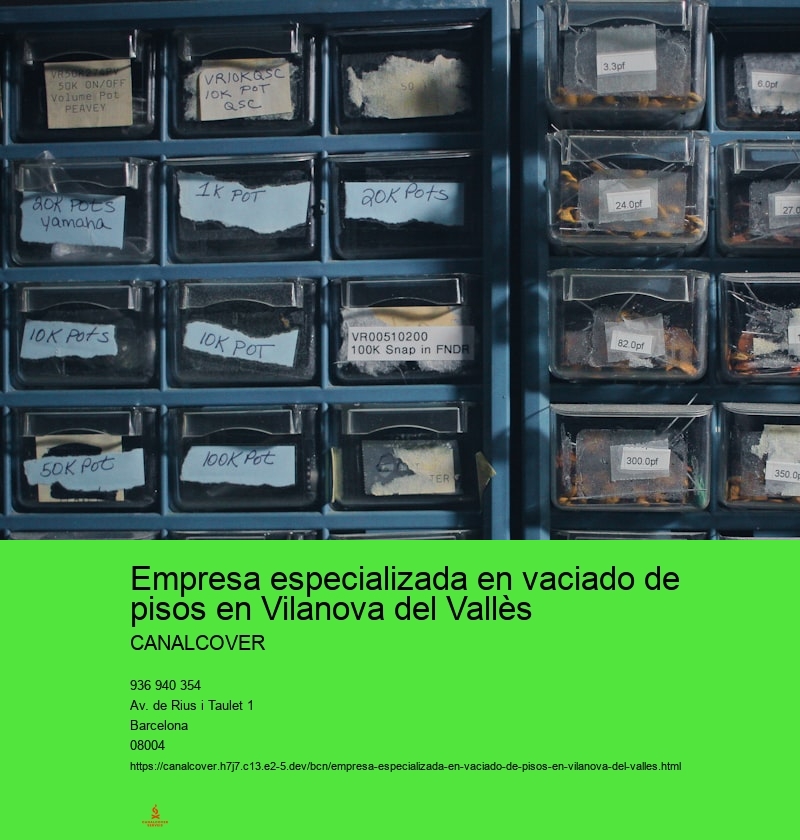 Empresa especializada en vaciado de pisos en Vilanova del Vallès